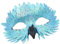 YIGZYCN Juego de rol de Halloween, pico de pájaro, plumas, media cara, carnaval, fiesta de máscaras, juego de rol, media cara, Halloween