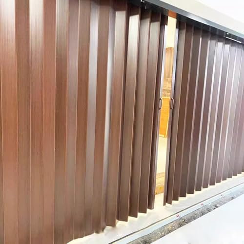 Porte coulissante, Porte Pliante accordéon Portes Pliantes Accordéon Intérieures, Gain De Place Porte Accordéon Avec Fermeture Magnétique, Porte Pliante Coulissante En PVC Pour Cuisine Intérieure Ouve
