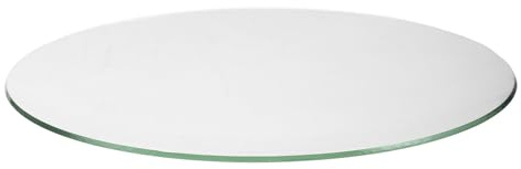 NIYANGLE Convex Clock Glass Replacement Round Transparent Dome Cover for Wall and Mantel Clocks High-transparency Scratch-resistant Front Panel Easy to Install