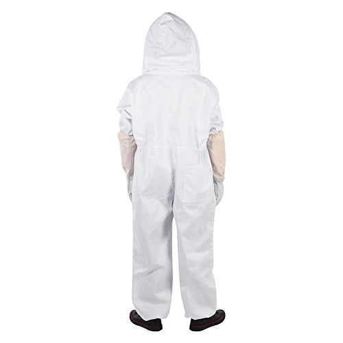 Saluaqui Beekeeping Suit Honey Bees Cutting Dress Wasp Suit Professional Beekeeping With Gloves Premium Beekeeper Equipment Jumpsuit for Optimal Comfort and (XXL)