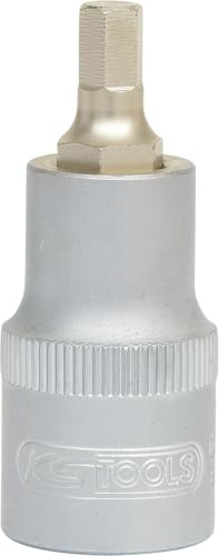 KS Tools 917.1322 1/2 Bit-Stecknuss Innensechskant, kurz, 1/2