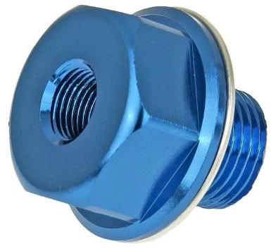 Koso Oil Drain Adapter Screw for Temperature Sensor PT1/8 - M16x1.5