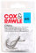 Cox & Rawle Chinu Hook – Extra Strong High Carbon Steel Hook with Forged Offset Bend - Black Nickel Finish, Up-Eye - Ideal as a Top Pennel Hook for Peeler Crab and Soft Baits (Size 4/0)