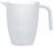 Excelsa Rainbow Caraffa Graduata, 1 Litro, Bianco