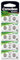 AG6 Camelion Pack of 10 Alkaline Button Cells AG6 / LR69 / 370 / SR920 for Watches by Camelion
