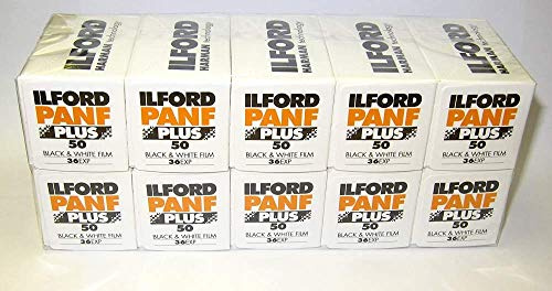 Ilford Pan F + 35 mm Schwarz & Weiß 36exp , 10 Stück