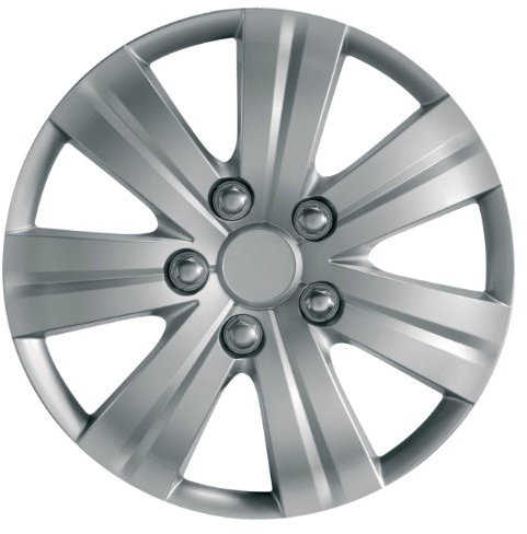 RING 16 Flare Wheel Trims With Chrome Finished Nuts - Set of 4