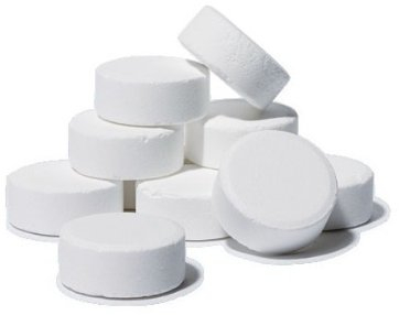 24 x Bleach Cleaning Concentrated Tablets Cistern Table 1 Litre Laundry Toilet Cistern Cleaning Clean Cleaner Lasting Long Lasts