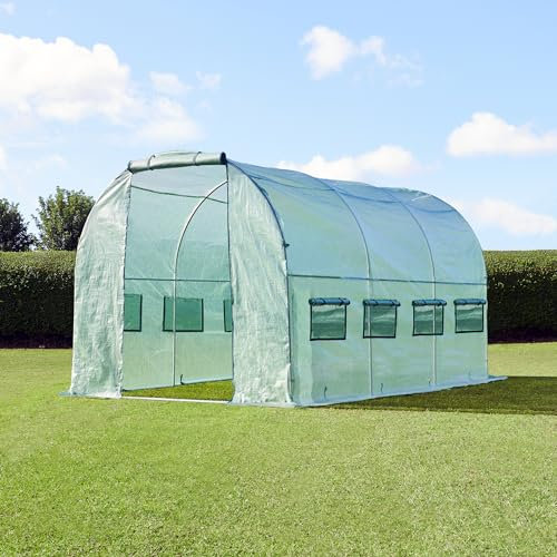 FeelGoodUK PT4 Housse de rechange pour serre de jardin en polytunnel 4 x 2 x 2 m