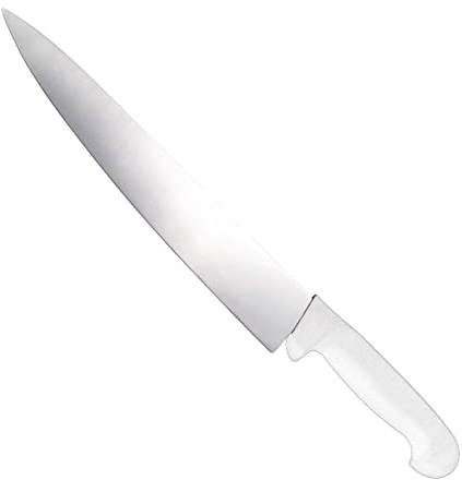 Cooks Knife 10 (250mm), White handle