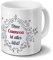 digital print Tasse mit Namen Casanova - Motiv Ohne Casanova ist Alles blöd - Ornamente Design - Namenstasse, Kaffeebecher, Mug, Becher, Kaffeetasse - Farbe Weiß
