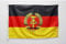 AZ FLAG Bootflagge Deutsche Demokratische Republik - 45x30 cm - DDR Bootsfahne 30 x 45 cm Marine Flaggen - Flaggen