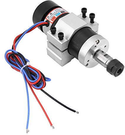 Spindelmotor-Set, 500 W, Hochgeschwindigkeits-Luftkühlung, bürstenloser Spindelmotor ER16, 12000 U/min, Motortreiber, Motorsteuerung, DC 48 V, Gravurmaschinenteile
