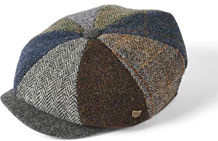 Failsworth Lewis II Harris Tweed Ballonmütze - Mehrfarbig - 59