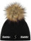 Eisbär Yva Lux Crystal SP Beanie Mütze Strickmütze Wintermütze Skimütze Damenmütze (One Size - schwarz)