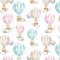 11,99€/m Maus Ohren Schleife Punkte 100% Baumwolle Baumwollstoff Kinder Meterware Handwerken Nähen Stoff (Maus Tiere Heißluftballon, 150x160cm (11,99€/m))