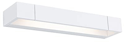 Paulmann 79515 LED Deckenleuchte Wandleuchte Lucille IP44 dimmbar Deckenlampe Weiß Wohnzimmerlampe Alu