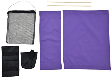 Uadme Bezug für Regiestühle, Regiestuhlbezug Ersatz mit Aufbewahrungstasche Canvas, Sitzstuhl Schutzhülle für Regiestühle Schminkstuhl Klappstuhl, Einfach zu ersetzen