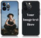 AnNengJing Custom Soft Liquid Silicone Cases Full-Body Protective Personalized Photo Name Text Logo Phone Cover for iPhone 13 Pro Max Black