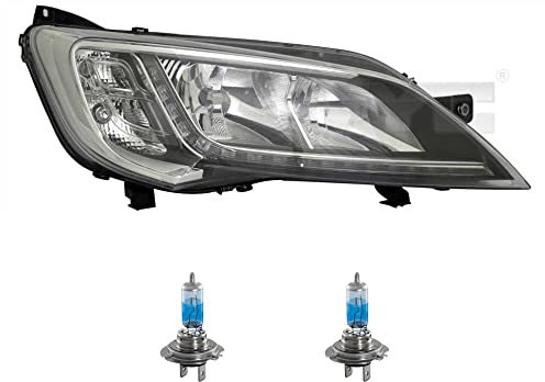 EISENFELS Set 106569241 erstellt mit Scheinwerfer links + COOL BLUE INTENSE H7 Leuchtmittel kompatibel mit Ducato Kasten 250_ 290_ 250
