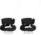 Lusofie 2Pack Scrunchie Cup Covers - Reusable Drink Covers Anti Spike Drink Spiking Prevention for Women - Bar Night Out