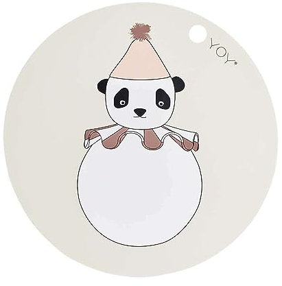 OYOY M107495 set de table Rond Beige, Noir, Marron, Blanc 1 pièce(s)