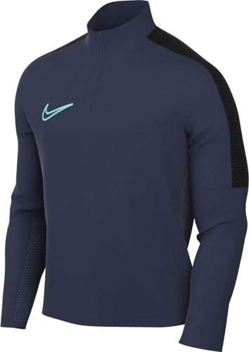Nike Df Acd23 Dril Sweatshirt Midnight Navy/Black/Hyper Turq L