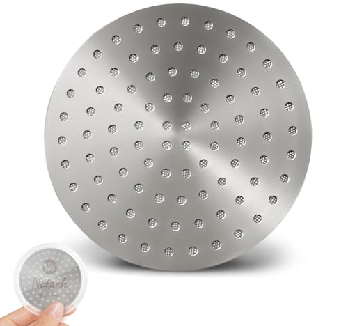 NOTSEK Puck Screen 51 mm, V2 0,8 mm de grosor, colador de café expreso para portafiltros, acero inoxidable 304, colador con caja de almacenamiento de acrílico, accesorio para cafetera