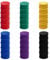 Pack of 36 Assorted Coloured Round Flat Magnets - 24mm Whiteboard Notice Board Office Fridge