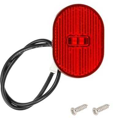 TREFAN Fanale posteriore per scooter elettrico, luce di stop, compatibile con Xiaomi 4 Pro/4 Lite, fanale posteriore per parafango, scooter elettrico, gruppo fanale posteriore a LED, ricambio