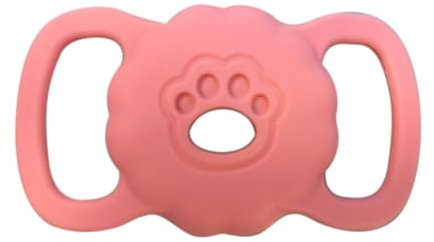 WUSJCOF 1 x Housse de Protection pour Collier Apple Airtag pour Animaux domestiques, Housse en Silicone pour Airtag, Housse Airtag Anti-Loss Locator pour Collier de Chien, Sac d'école