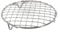 Gettimore Edelstahl-Grillrost, runde Grillroste mit Beinen, Ersatz-Grillroste für verschiedene Herde (30,5 cm)