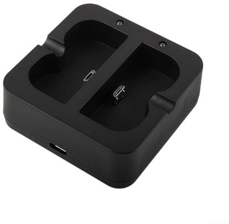 Dual Port for for RING Doorbell Battery Charger Compatible with for for RING Video Doorbell 2/3/3Plus/4, Up Cam Battery, Spotlight Cam Battery