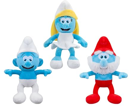 Teddys Rothenburg Kuscheltier Papa Schlumpf rot/blau/weiß 20 cm Plüschschlumpf