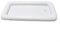 Bac à glaçons gonflable en PVC transfrontalier pour fête de piscine, plateau à glaçons blanc, plateau à fruits blancs, bac à glace gonflable carré (125 x 62 cm)