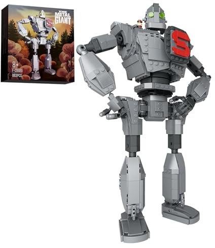 BlockMasters Iron Building Toy, Classic Action Movie Collectibles and Retro Iron Robot Toys, Idea Gift for Kids Aged 8+ POP Fans (706PCS)