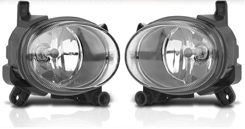 AutoBeeDen Nebelscheinwerfer kompatibel mit Audi A1 A5 A6 Q3 A4 Wagen, 8X 8K2 8K5 8T 8F 4G2 4G5 4GH 8UB 8UG, Volkswagen VW Passat CC 357, 06/2007-12/2014 (Klar Objektiv)