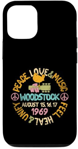 Hülle für iPhone 12/12 Pro Woodstock Feel Heal and Unify