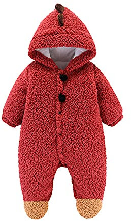 GZSRTT Baby Snowsuit,Sweat Overall Baby Overall Baby Winter Outdoor Sterntaler Strampler Winteranzug Neugeborene Baby Fleecejacken Stitch Overall Kinder Baby Kinder Winterjacke Mantel Mit Kapuze Jacke