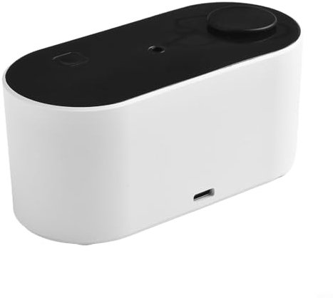 Difusor de aceites esenciales purificadores de aire con funcionalidad nebulizadora sin agua (negro)