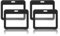 OFFCUP 4x Porte Badge Plastique, Porte Carte Double Face Étanche Porte-badge D'identification pour Personnel de Bureau, Employé Étudiant Exposition Carte de Bus - Horizontaux