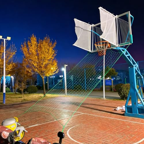 Basketball-Rebounder, Basket Ball Rückfangnetz Rückholvorrichtung Für Basketballkörbe, Fangnetz Für Basketball-Übungen Im Freien, Wurftrainer-Rebounder-Netz Für Effizientes Training