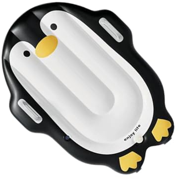 Aufblasbares Surfbrett für Kinder, niedlicher Pinguin mit Griff, Wasserrutschen, Spielzeug für Pool, aufblasbares Surfbrett, für , Mädchen, , Outdoor, Pool, See beim Angeln