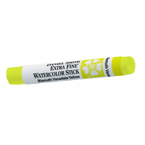 DANIEL SMITH Extra Fine Watercolor Paint, 12ml Stick, Bismuth Vanadate Yellow, 284670043