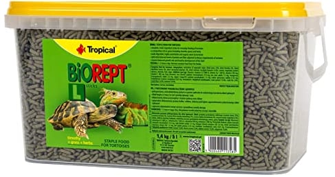Tropical Tadeusz Ogrodnik BIOREPT L. 5L / 1,4kg - Aliment Principal pour Toutes Les Tortues terrestres