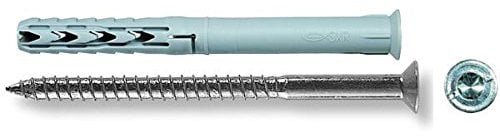 Fischer 2986718 Tasselli SXR-WT IS Prolungati, 50 Pezzi, 10 x 140