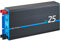 ECTIVE Reiner Sinus Wechselrichter TSI 25-2500W, USB, 24V auf 230V, Überlastschutz, Überhitzungsschutz, NSV, USV Funktion - DC/AC Spannungswandler, Umwandler, Stromwandler für Haushaltsgeräten