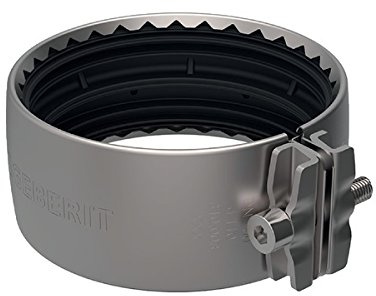 Geberit Silent db 20 Spannverbinder (zur Gebäudeentwässerung, 10,1 x 2,4 x 5,2 cm) 308.003.14.3