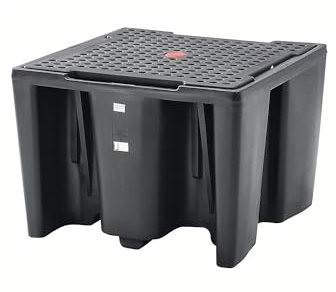 kaiserkraft | PE-Auffangwanne für Tankcontainer IBC/KTC | Kapazität 1 Container | Länge 1450 mm