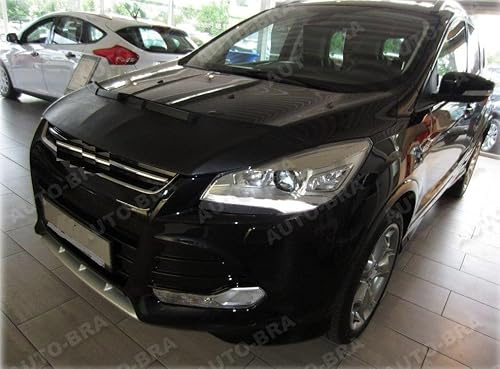 AB3-00100 Bonnet Bra kompatibel mit Ford Kuga 2 Bj. 2013-2017 Haubenbra Steinschlagschutz Tuning Bonnet Bra